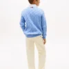 Pull en maille torsadée pour enfant