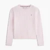 Pull en maille torsadée pour enfant Pull en maille torsadée pour enfant
