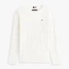 Pull en maille torsadée pour enfant