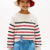 Pull à rayures marines pour enfant