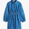 Robe-chemise en chambray pour enfant