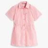 Robe chemise en popeline rayée pour enfant
