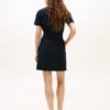 Robe chemise utilitaire à manches courtes et ceinture
