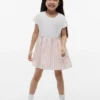 Robe combinée en seersucker vichy pour enfant
