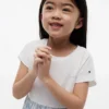 Robe combinée en seersucker vichy pour enfant