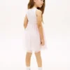 Robe combinée en tulle rayé pour enfant Robe combinée en tulle rayé pour enfant
