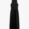 Robe débardeur en mélange de matières Robe débardeur en mélange de matières