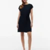 Robe en coton stretch à ceinture Robe en coton stretch à ceinture