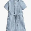 Robe en denim rayé pour enfant Robe en denim rayé pour enfant