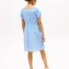 Robe à manches bouffantes en vichy pour enfant