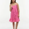 Robe à œillets brodée pour enfant