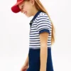 Robe patineuse en polo stretch pour enfant