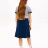 Robe patineuse en polo stretch pour enfant