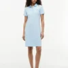 Robe polo en coton stretch coupe classique Robe polo en coton stretch coupe classique