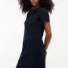 Robe polo en coton stretch coupe classique Robe polo en coton stretch coupe classique