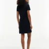 Robe polo en coton stretch coupe classique Robe polo en coton stretch coupe classique