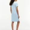 Robe polo en coton stretch coupe classique Robe polo en coton stretch coupe classique