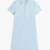Robe polo en coton stretch coupe classique Robe polo en coton stretch coupe classique