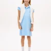 Robe polo à imprimé floral intégral pour enfant