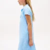 Robe polo à imprimé floral intégral pour enfant