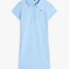 Robe polo à imprimé floral intégral pour enfant