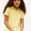 Robe polo plissée extensible pour enfants Robe polo plissée extensible pour enfants