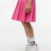 Robe polo plissée extensible pour enfants Robe polo plissée extensible pour enfants