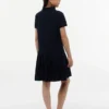 Robe polo plissée extensible pour enfants Robe polo plissée extensible pour enfants