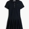 Robe polo plissée extensible pour enfants Robe polo plissée extensible pour enfants