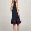 Robe polo plissée sans manches pour enfant