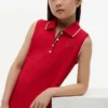 Robe polo plissée sans manches pour enfant