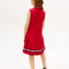 Robe polo plissée sans manches pour enfant