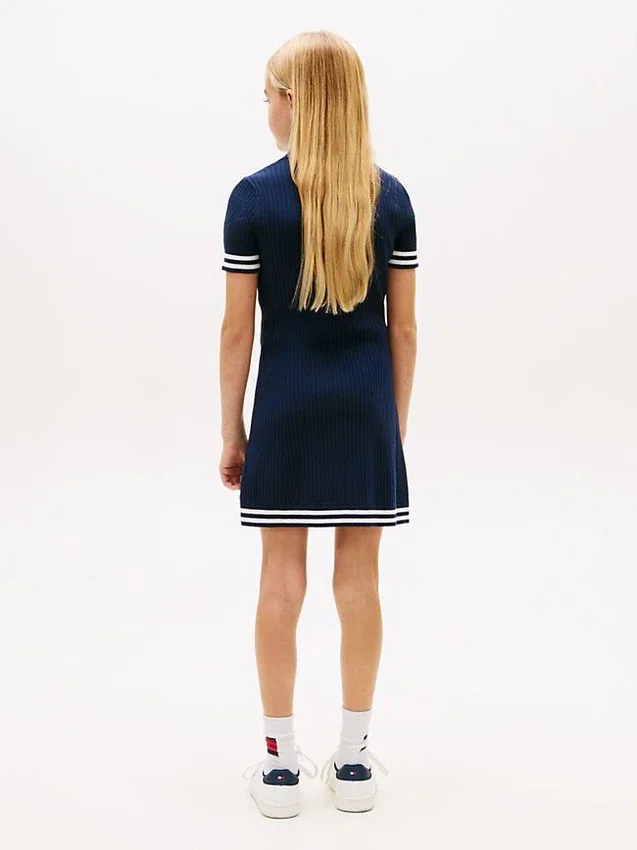 Robe polo rayée pour enfant Robe polo rayée pour enfant