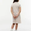 Robe polo à rayures multiples pour enfant Robe polo à rayures multiples pour enfant