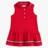 Robe polo sans manches extensible pour bébés
