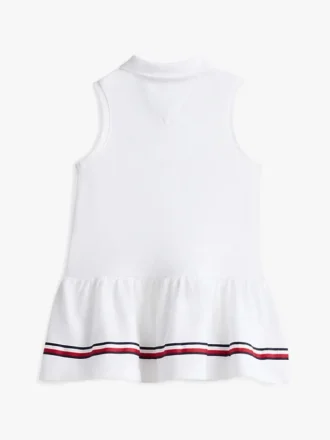 Robe polo sans manches extensible pour bébés