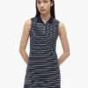 Robe polo sans manches à rayures Robe polo sans manches à rayures