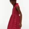 Robe polo sans manches à rayures pour enfant Robe polo sans manches à rayures pour enfant