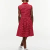 Robe polo sans manches à rayures pour enfant Robe polo sans manches à rayures pour enfant