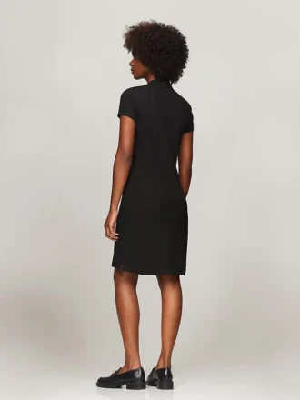Robe polo slim en coton stretch