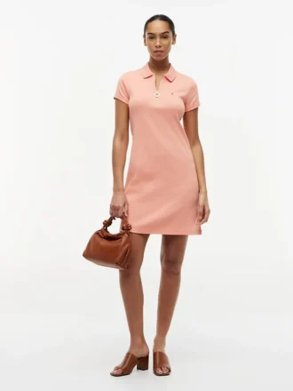 Robe polo zippée