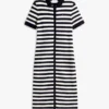 Robe-pull polo légère à rayures