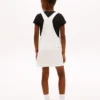 Robe-salopette en denim pour enfant Hilfiger Badge Robe-salopette en denim pour enfant Hilfiger Badge