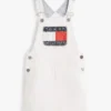 Robe-salopette en denim pour enfant Hilfiger Badge Robe-salopette en denim pour enfant Hilfiger Badge