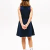 Robe sans manches pour enfant avec logo drapeau ondulé Robe sans manches pour enfant avec logo drapeau ondulé