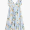 Robe à volants et imprimé floral pour enfant Robe à volants et imprimé floral pour enfant
