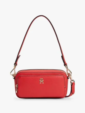 Sac à bandoulière avec logo monogramme