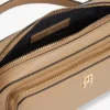 Sac à bandoulière avec logo monogramme Sac à bandoulière avec logo monogramme