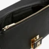 Sac à bandoulière à chaîne et fermoir monogrammé Sac à bandoulière à chaîne et fermoir monogrammé