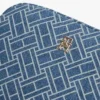 Sac à bandoulière en denim à imprimé drapeau intégral